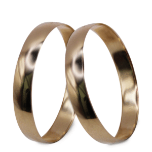 Par Aliança de Casamento - Ouro 10k - 3,5mm - JF2020